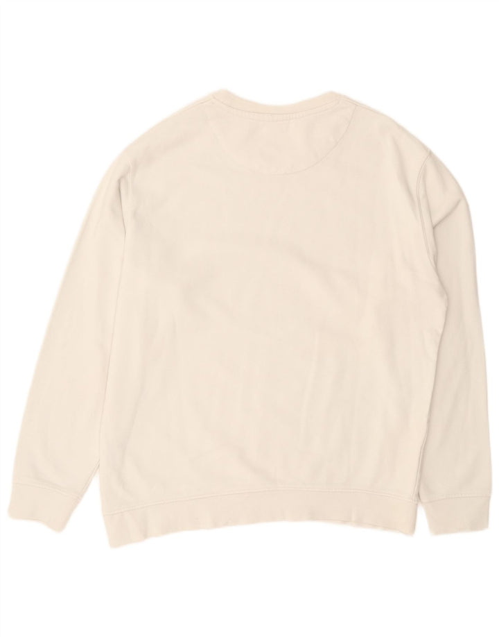 Zara Herre Pink Panther Grafisk Sweatshirt Jumper Medium Hvid Bomuld