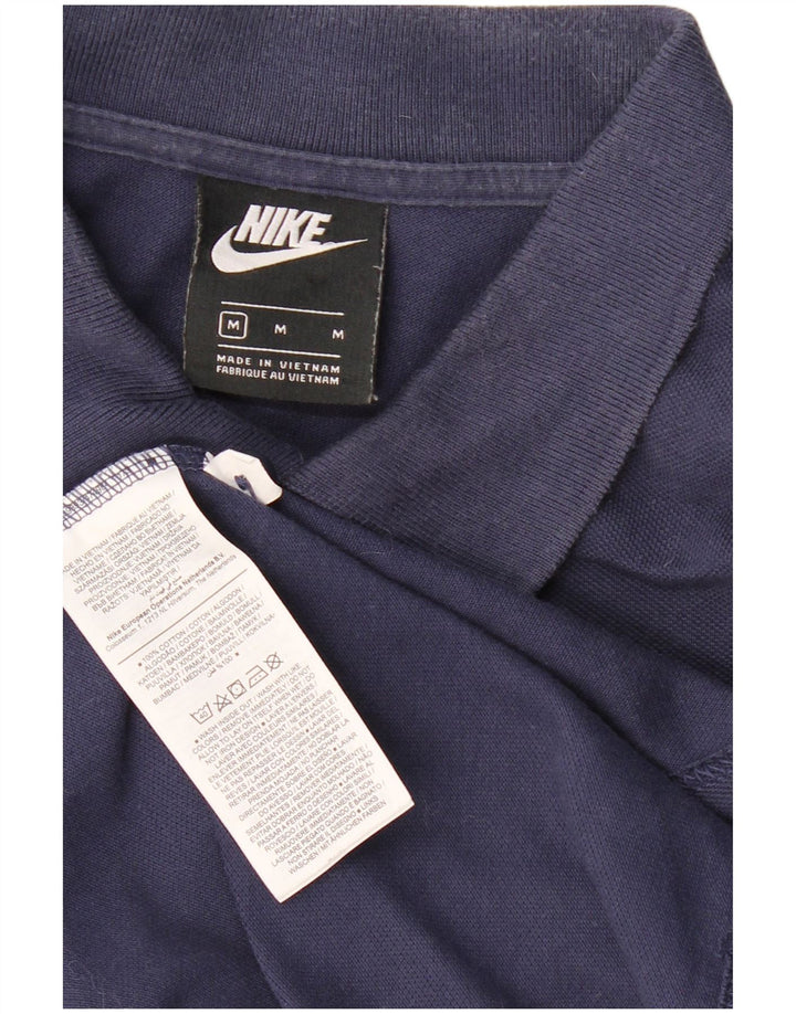 Nike herre poloshirt Medium marineblå bomuld