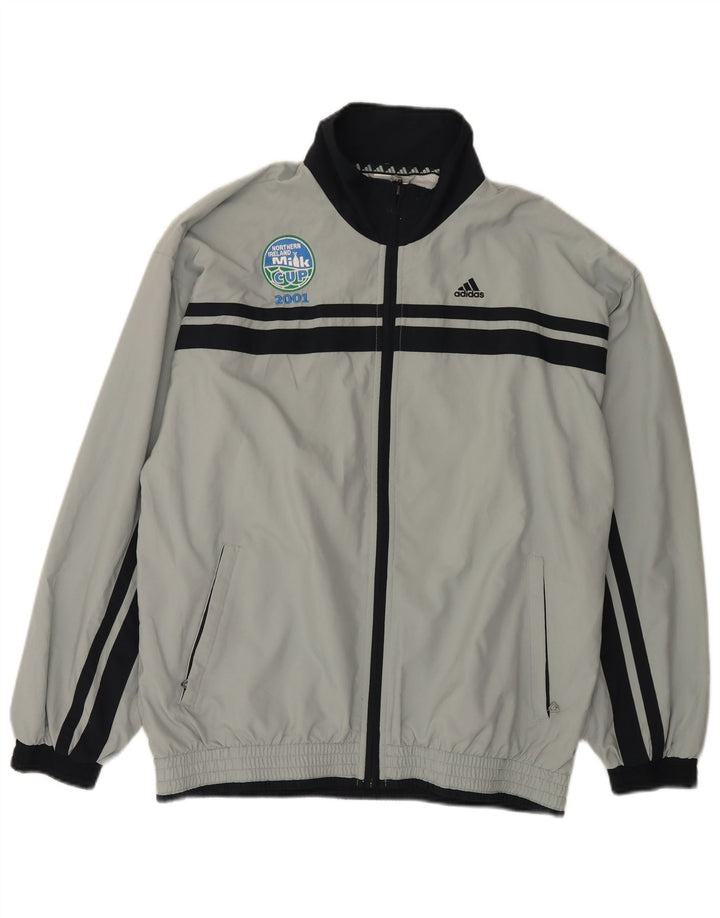 Adidas Træningsdragt til mænd Topjakke UK 38/40 Medium Grey