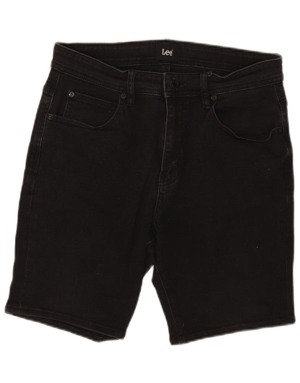Lee Dame denim Shorts Large W32 Sort Bomuld