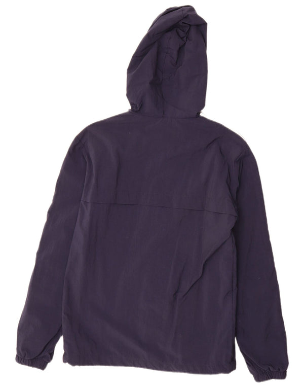 Adidas Træningsdragt med hætte til mænd, topjakke XS marineblå nylon