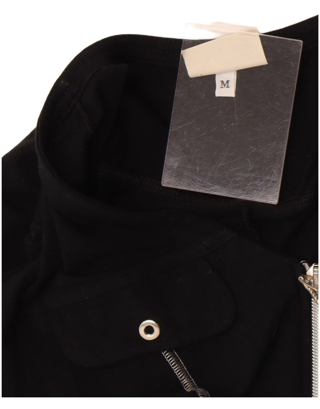 Sisley Kvinder Kortærmet Playsuit UK 12 Medium Sort Bomuld