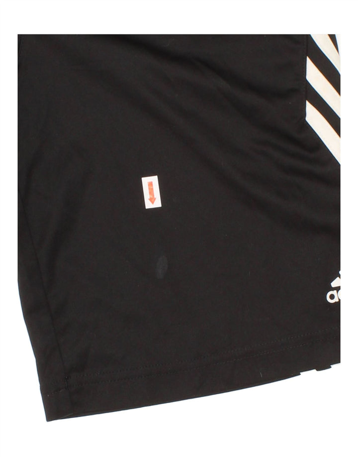 ADIDAS Drenge Sportshorts 7-8 år Small Black Colourblock Polyester