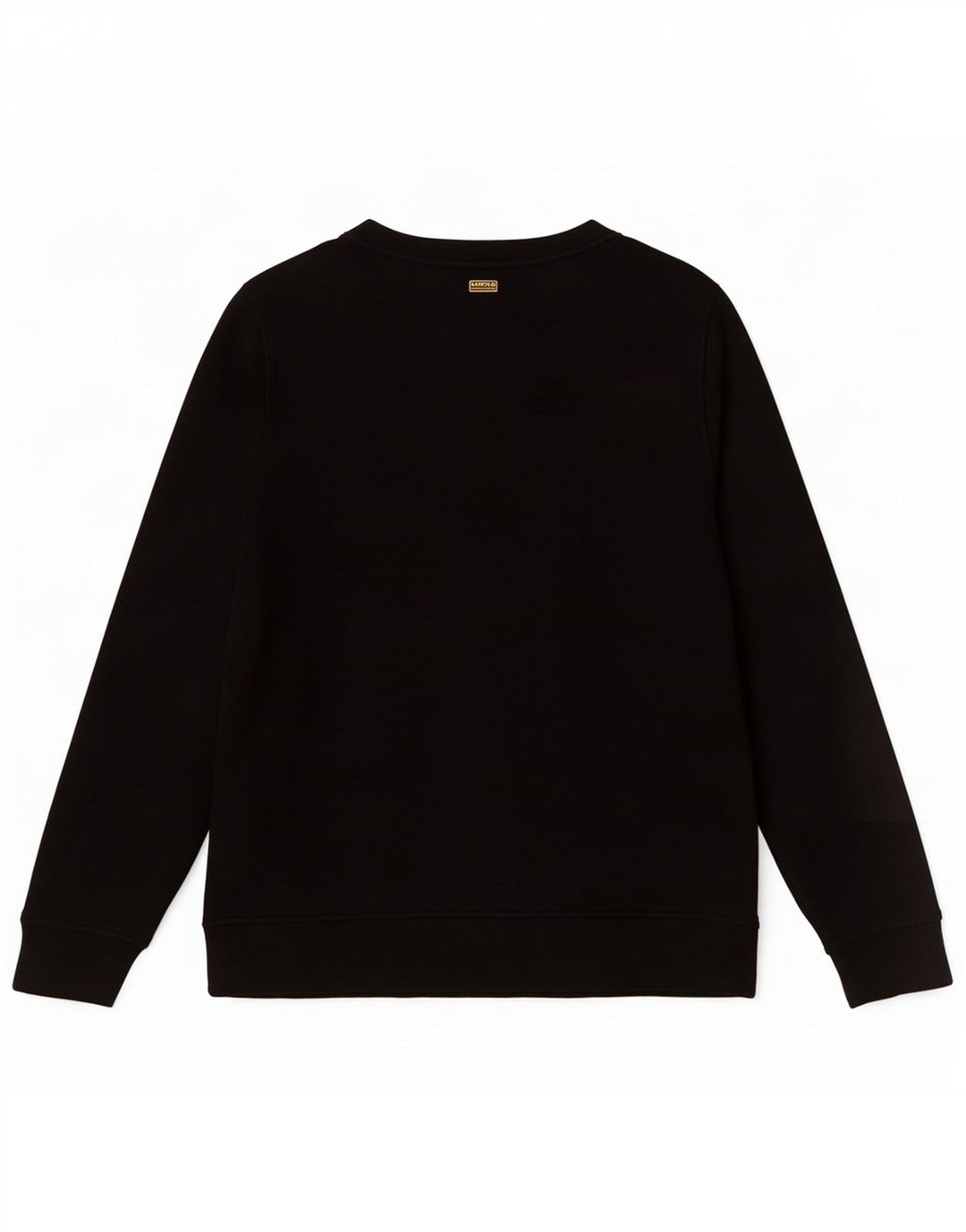Barbour Dame Grafisk Oversized Sweatshirt Jumper UK 18 XL Sort Bomuld