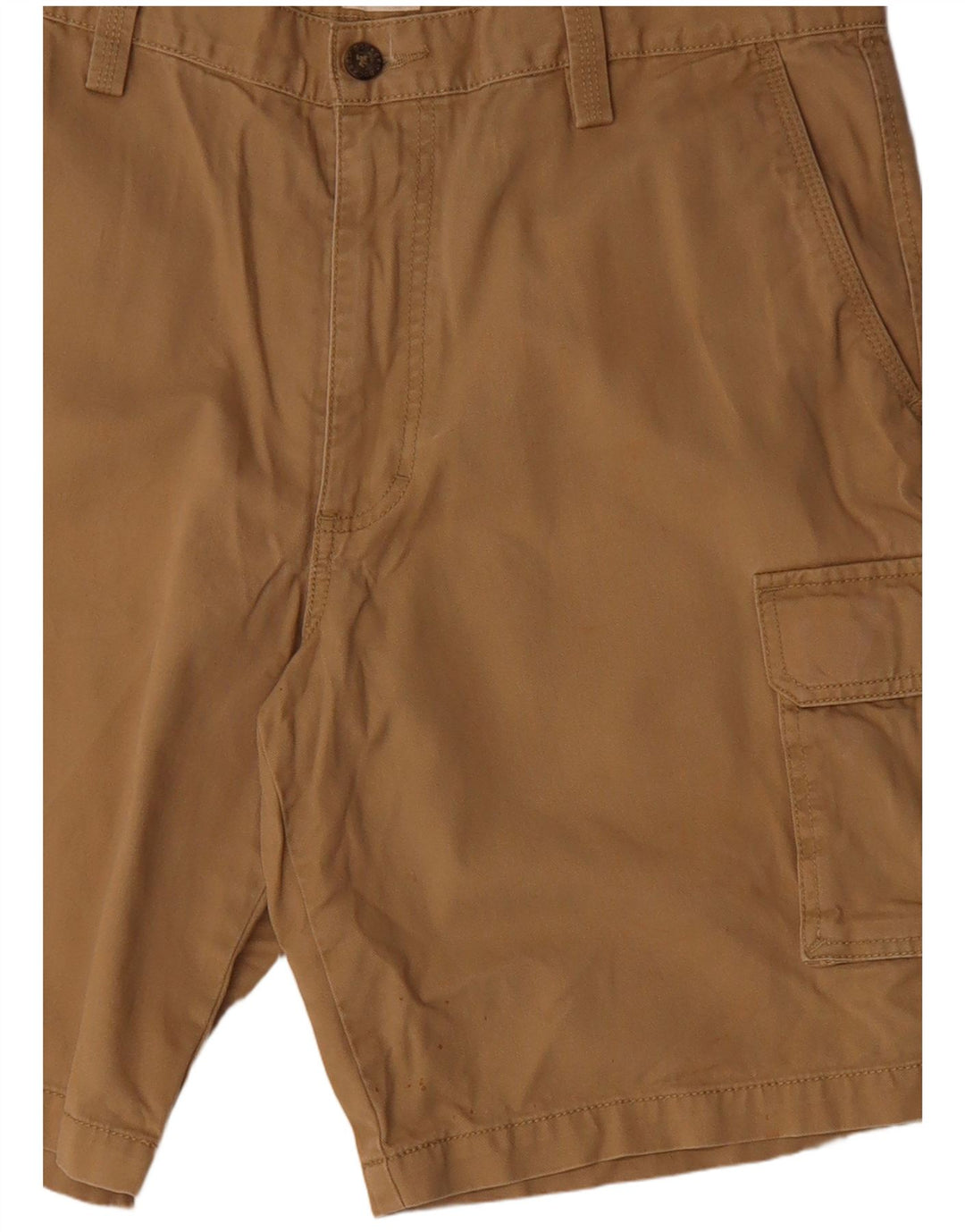 DOCKERS Mens Cargo Shorts W36 Large  Beige Cotton