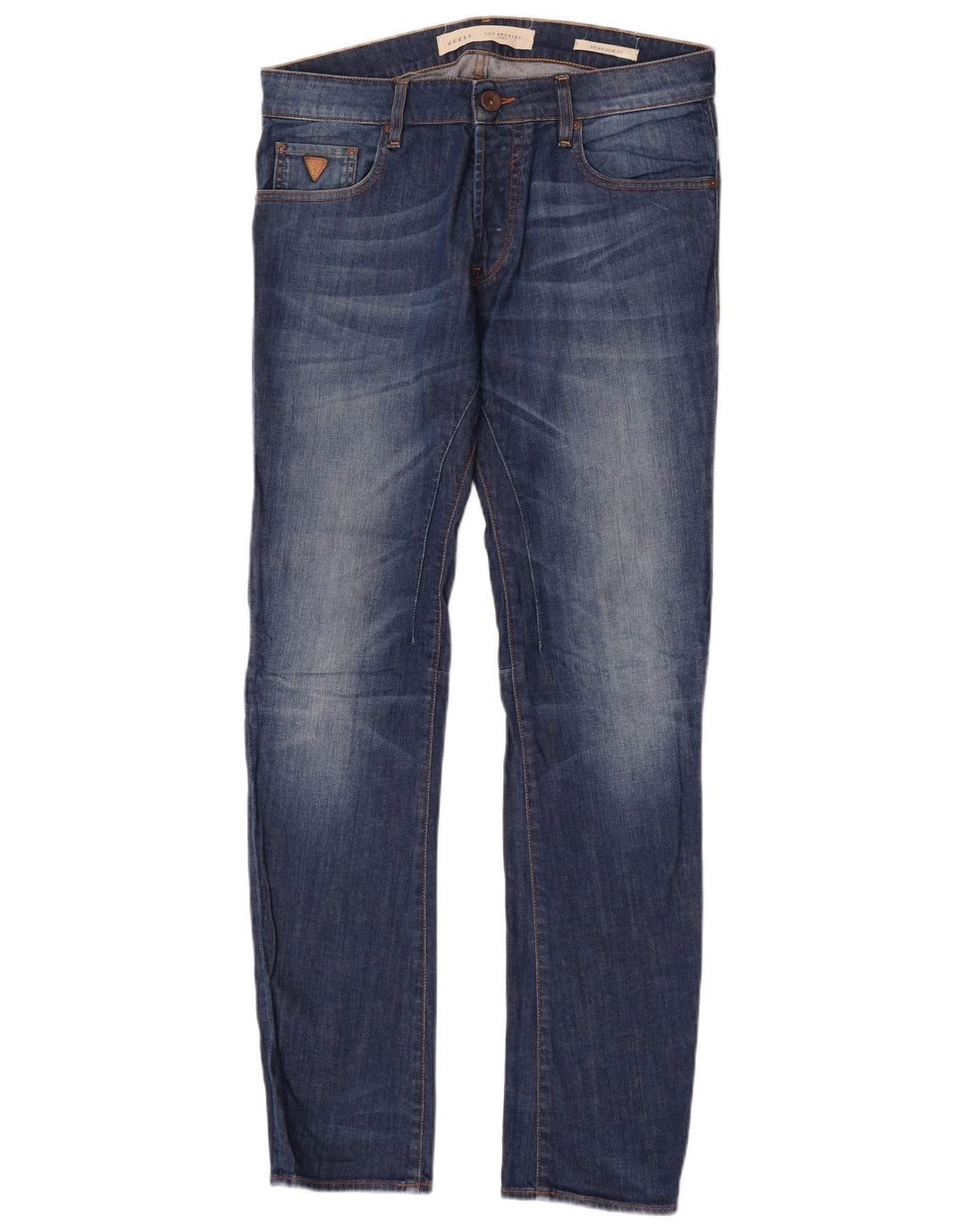Guess Slim Jeans til mænd W32 L34 blå bomuld