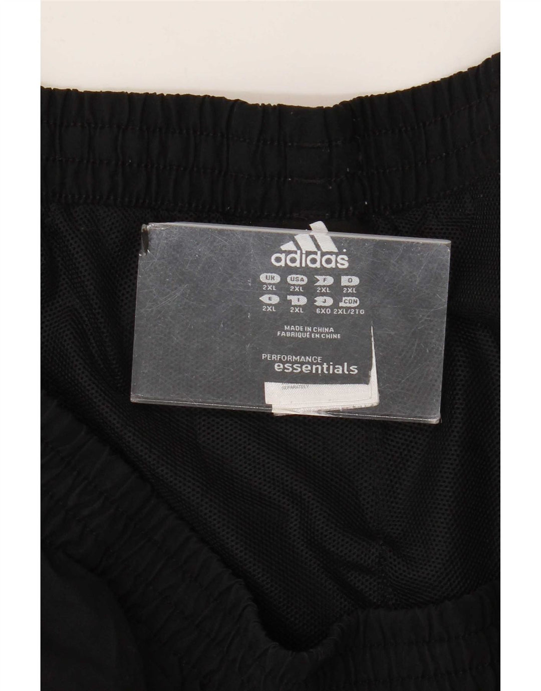 Adidas Herre Sportshorts 2XL Sort Polyester