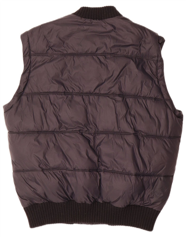 Esprit Herre Polstret Gilet UK 40 Stor Sort Polyester