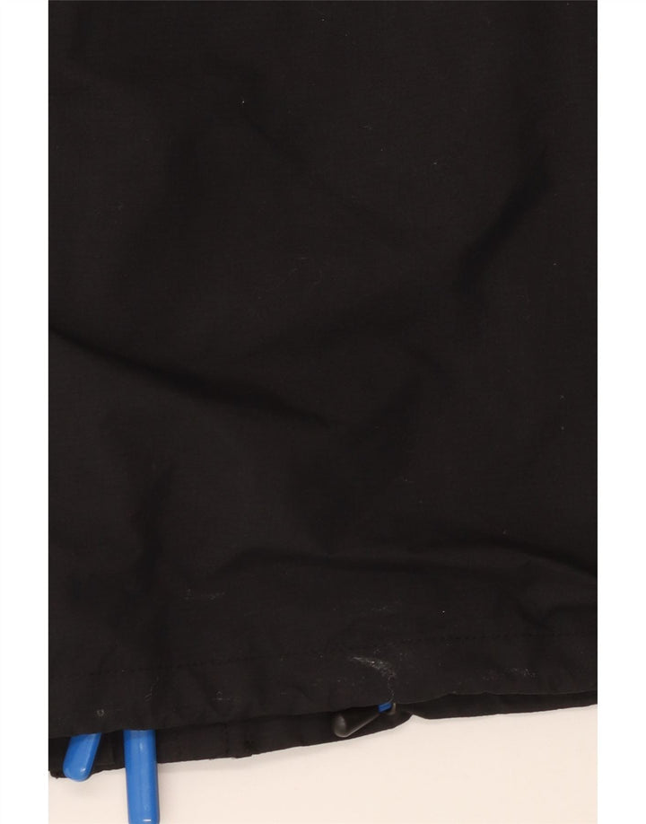 Superdry Womens The Windcheater Grafisk regnjakke UK 16 Large Black