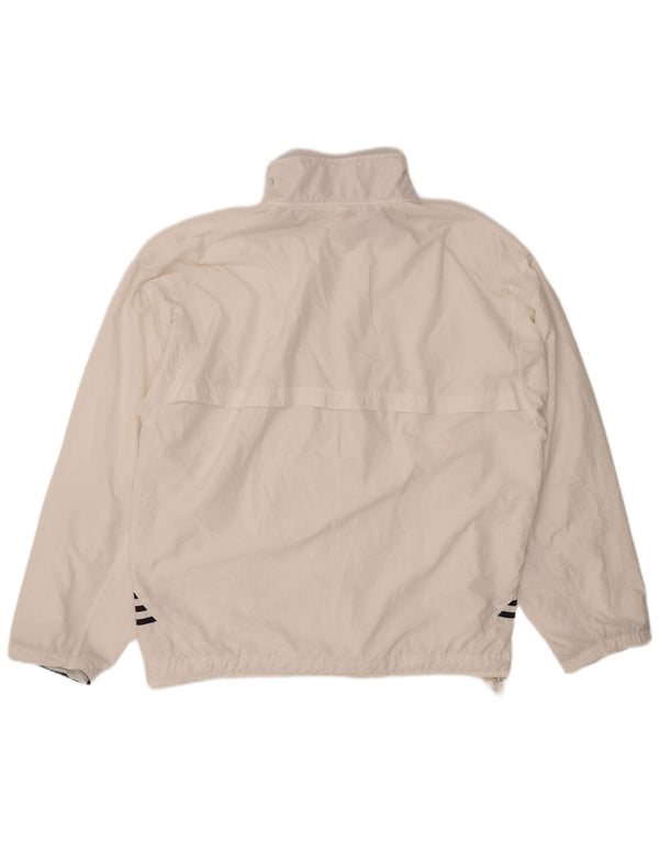 ADIDAS træningsdragt topjakke til kvinder UK 24 4XL Hvid polyester