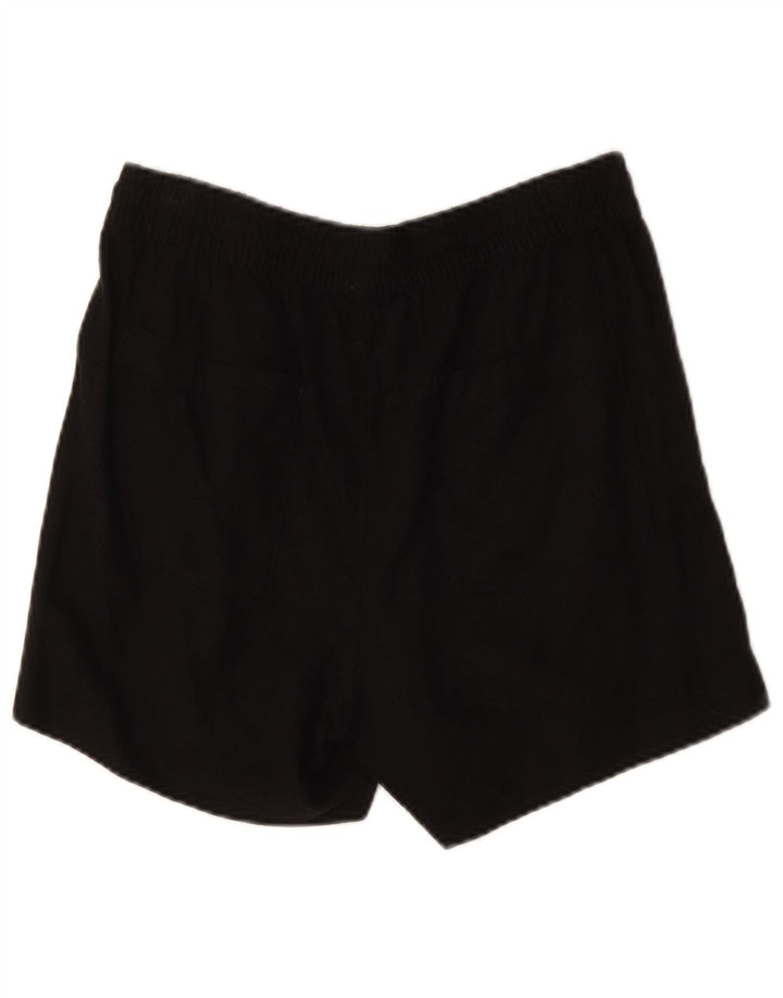 Marks & Spencer Chino Shorts til kvinder UK 12 Medium W30 Black Linen