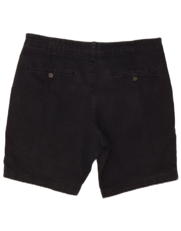 Marks & Spencer Herre Chino Shorts W34 Large Navy Blue Bomuld