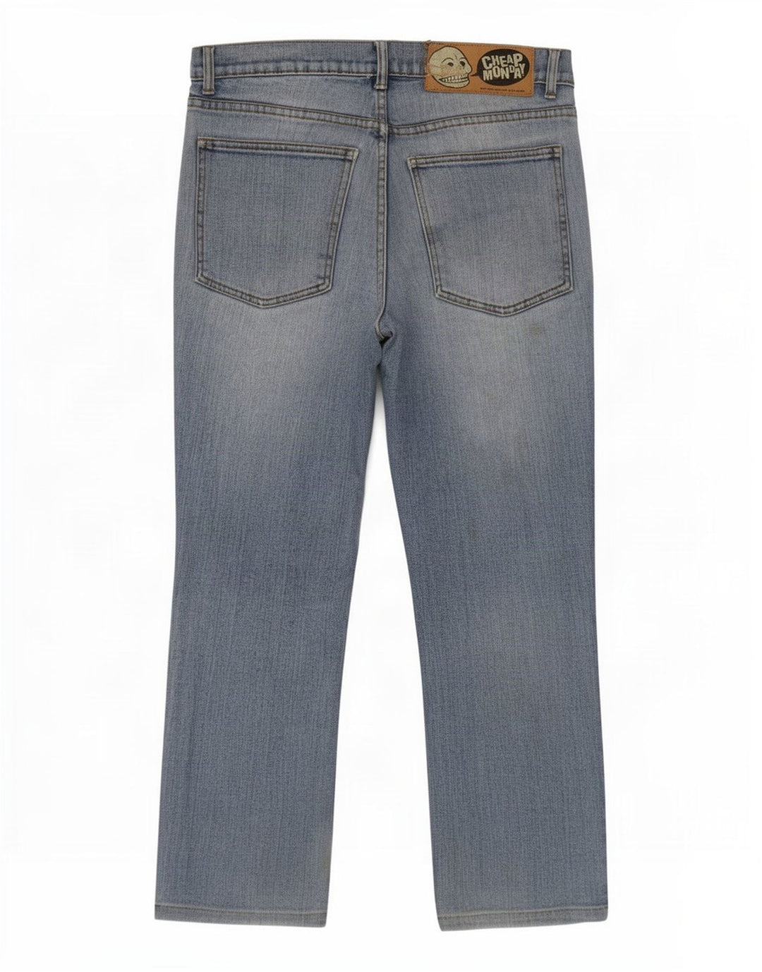 Billig mandag Straight Jeans til mænd W32 L27 Blå