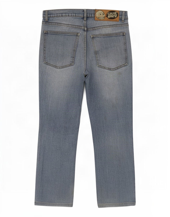 Billig mandag Straight Jeans til mænd W32 L27 Blå