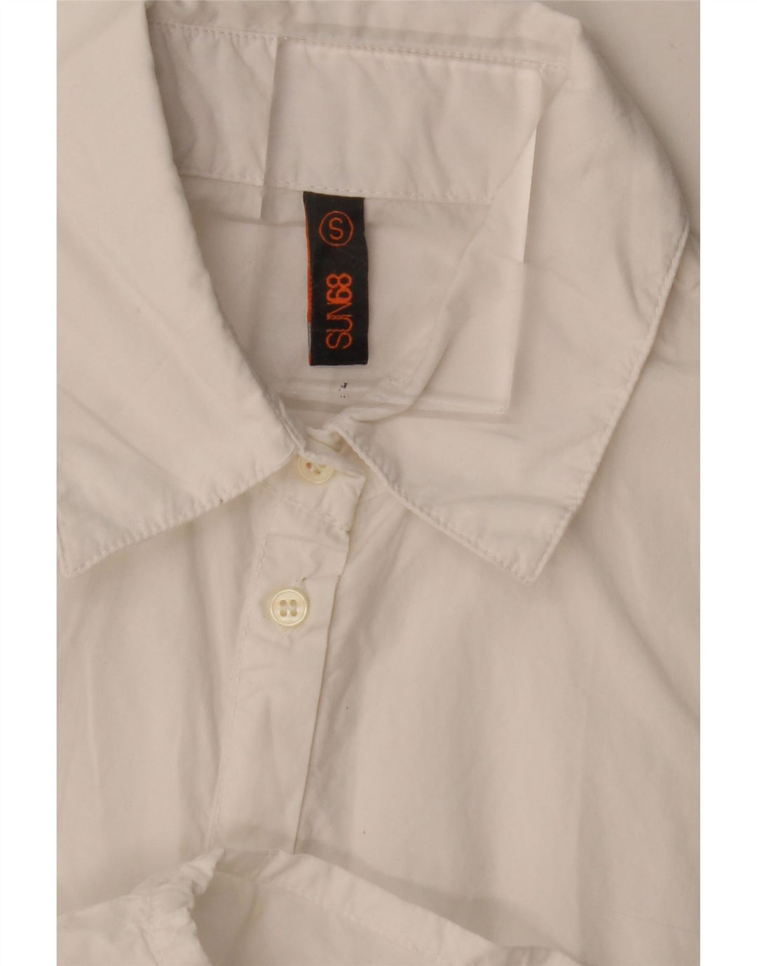 Sun68 Dame skjortekjole UK 10 Small White