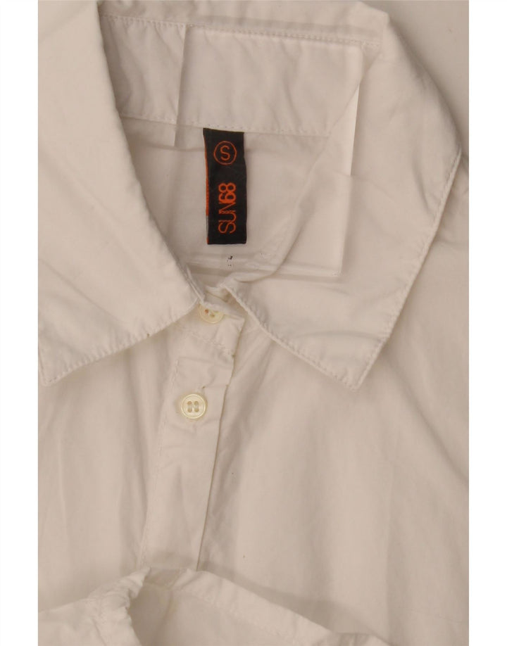 Sun68 Dame skjortekjole UK 10 Small White