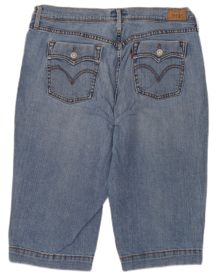 LEVI'S Womens 515 denimshorts US 12 Large W32 Blue Cotton