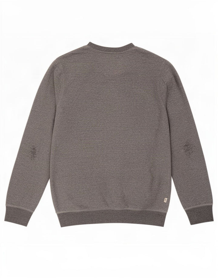 Vans Herre Grafisk Sweatshirt Jumper Lille Grå Bomuld