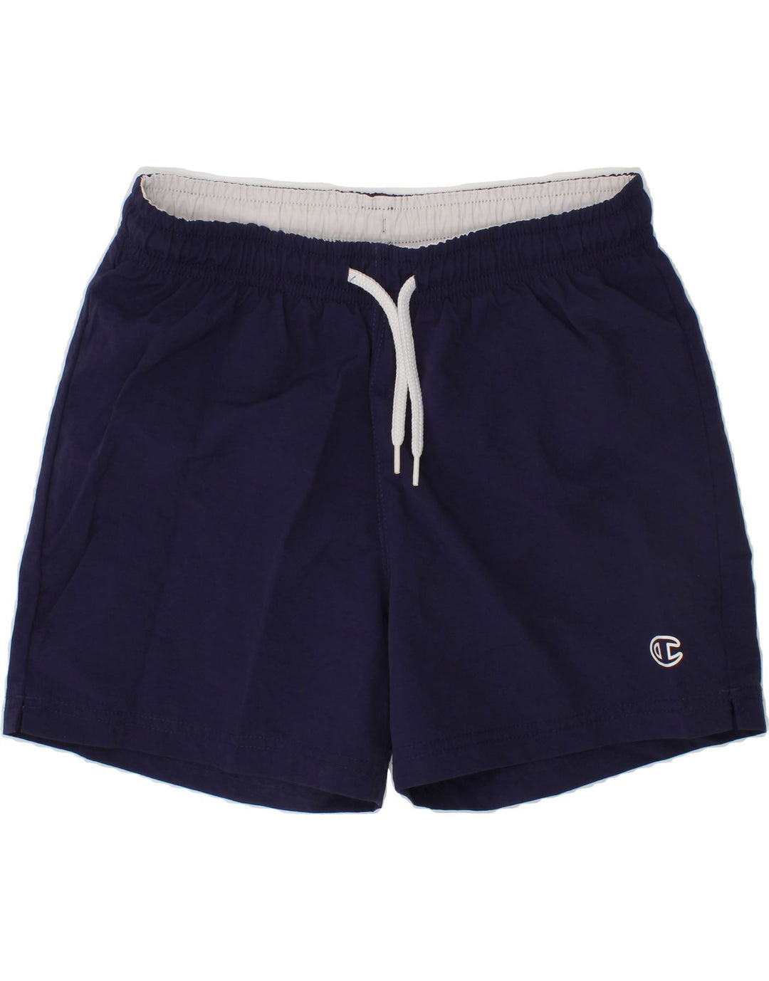 CHAMPION Boys Sport Shorts 9-10 Years Medium Navy Blue Vintage Champion and Second-Hand Champion from Messina Hembry 
