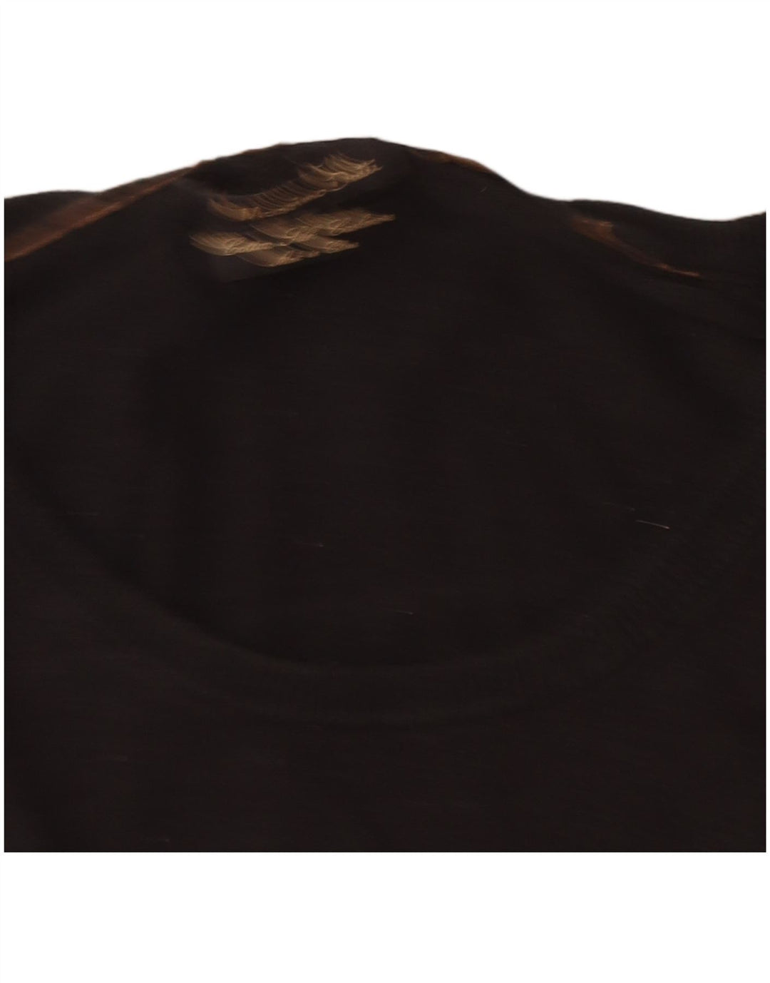 Massimo Dutti Herre Boat Neck Jumper Sweater Lille Sort Bomuld