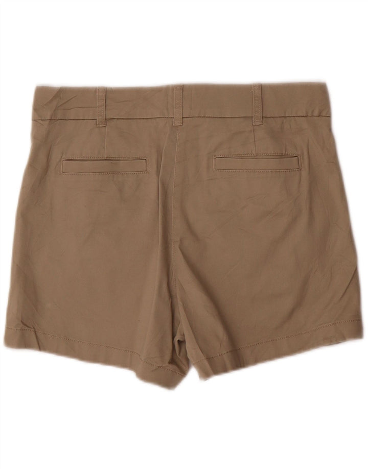 J. CREW Chino Shorts til kvinder US 8 Large W32 Beige Bomuld