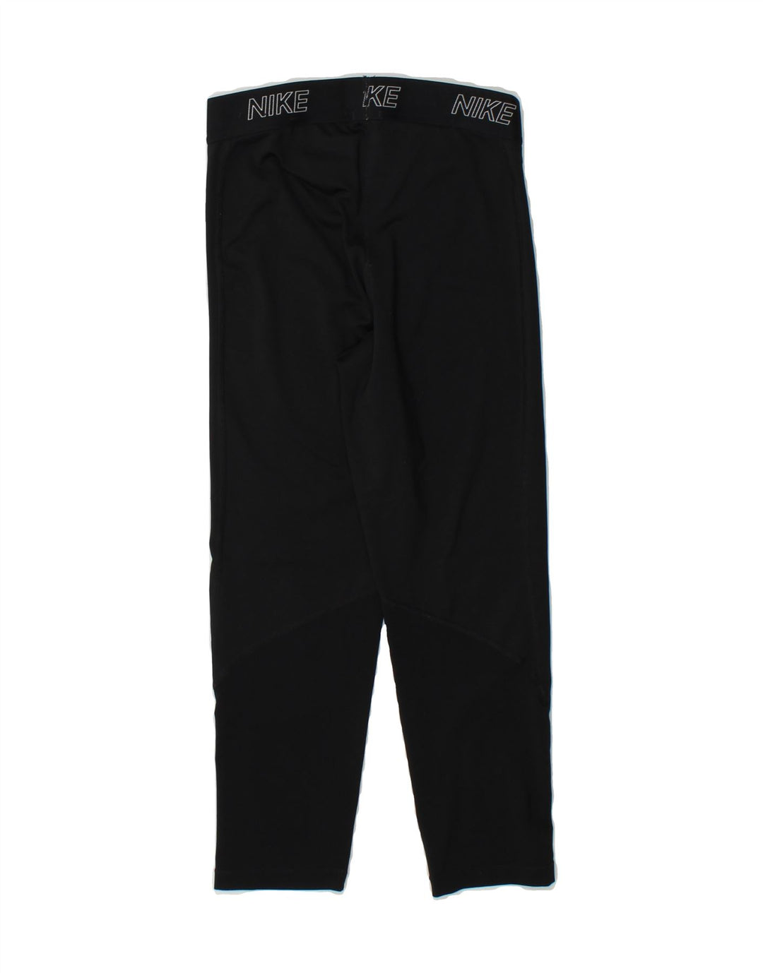 NIKE Womens Dri Fit Graphic Leggings UK 6 XS Black Polyester Vintage Nike and Second-Hand Nike from Messina Hembry 