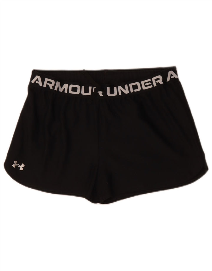 UNDER ARMOUR Graphic Sports Shorts til piger 13-14 år XL Sort Polyester