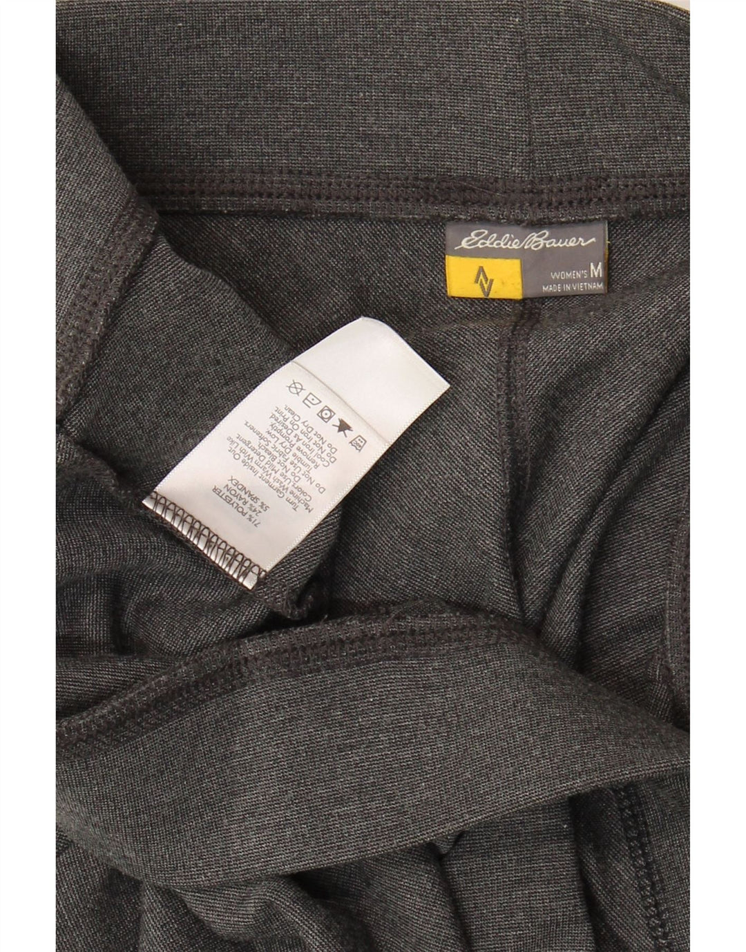 Eddie Bauer Dame A-Line nederdel Medium W30 Grå Polyester