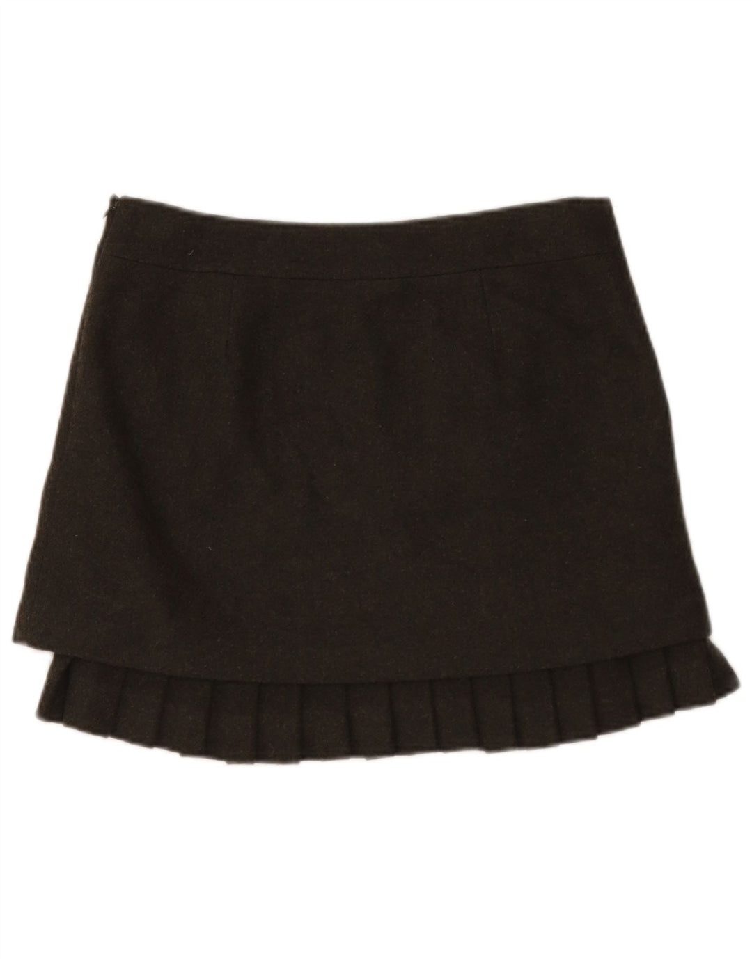 Jigsaw Dame Mini-nederdel UK 12 Medium W31 Khaki