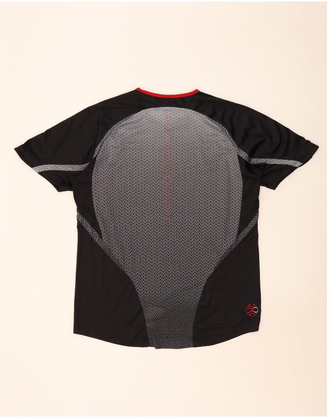 ADIDAS Herre Climacool T-Shirt Top XL Sort Colourblock Polyester