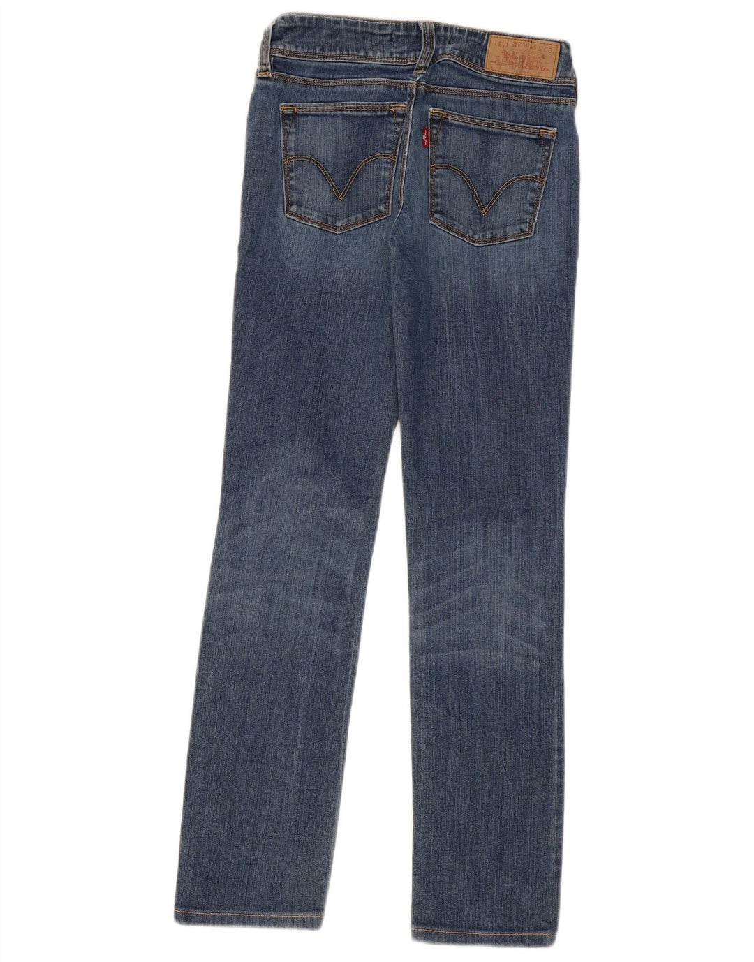 Levi's Dame 571 Slim Jeans W26 L29 Blå