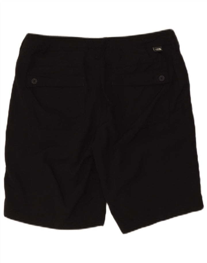The North Face kvinders afslappede shorts W32 store sorte nylon