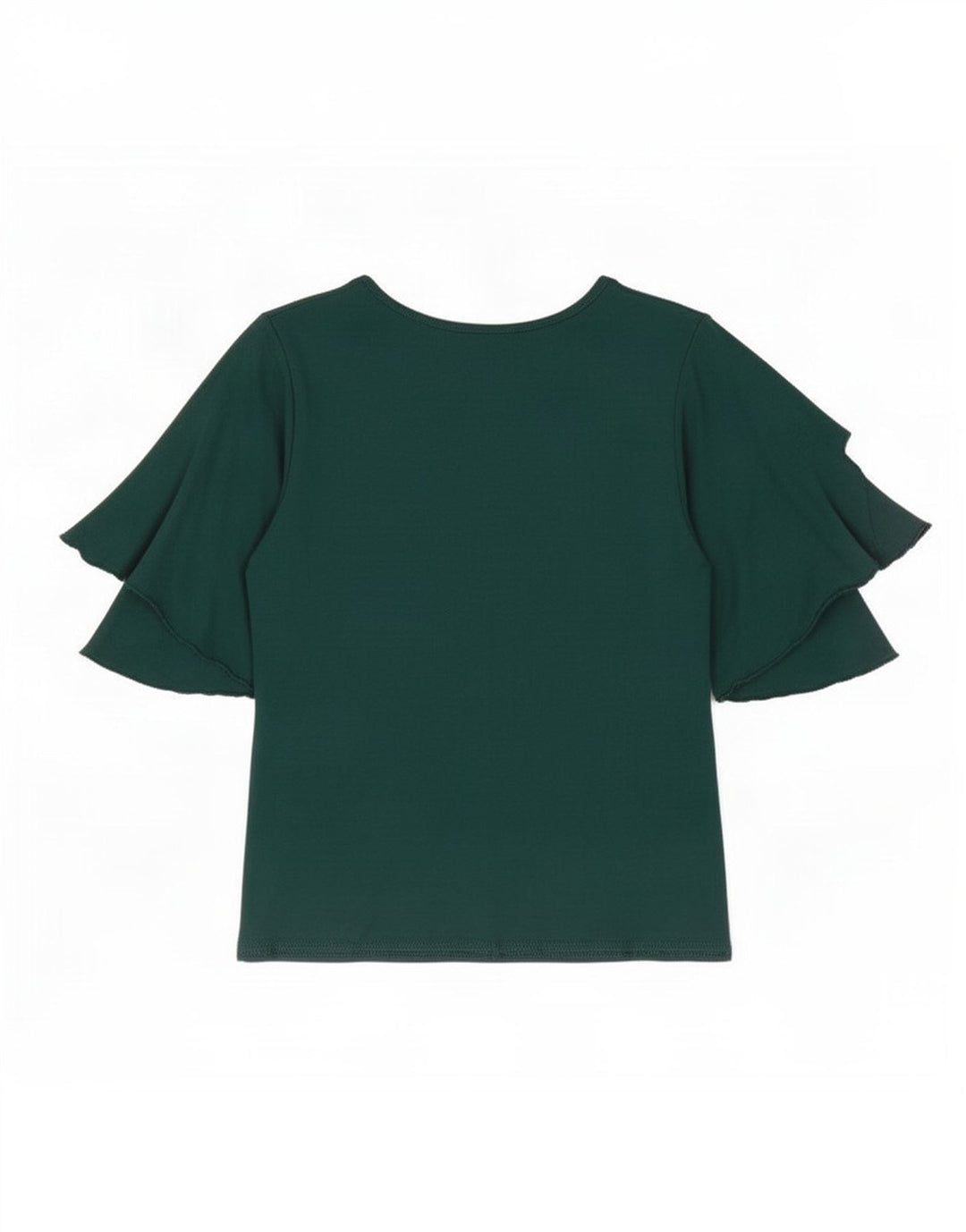 Marks & Spencer Damebluse Top UK 14 Medium Green Viscose