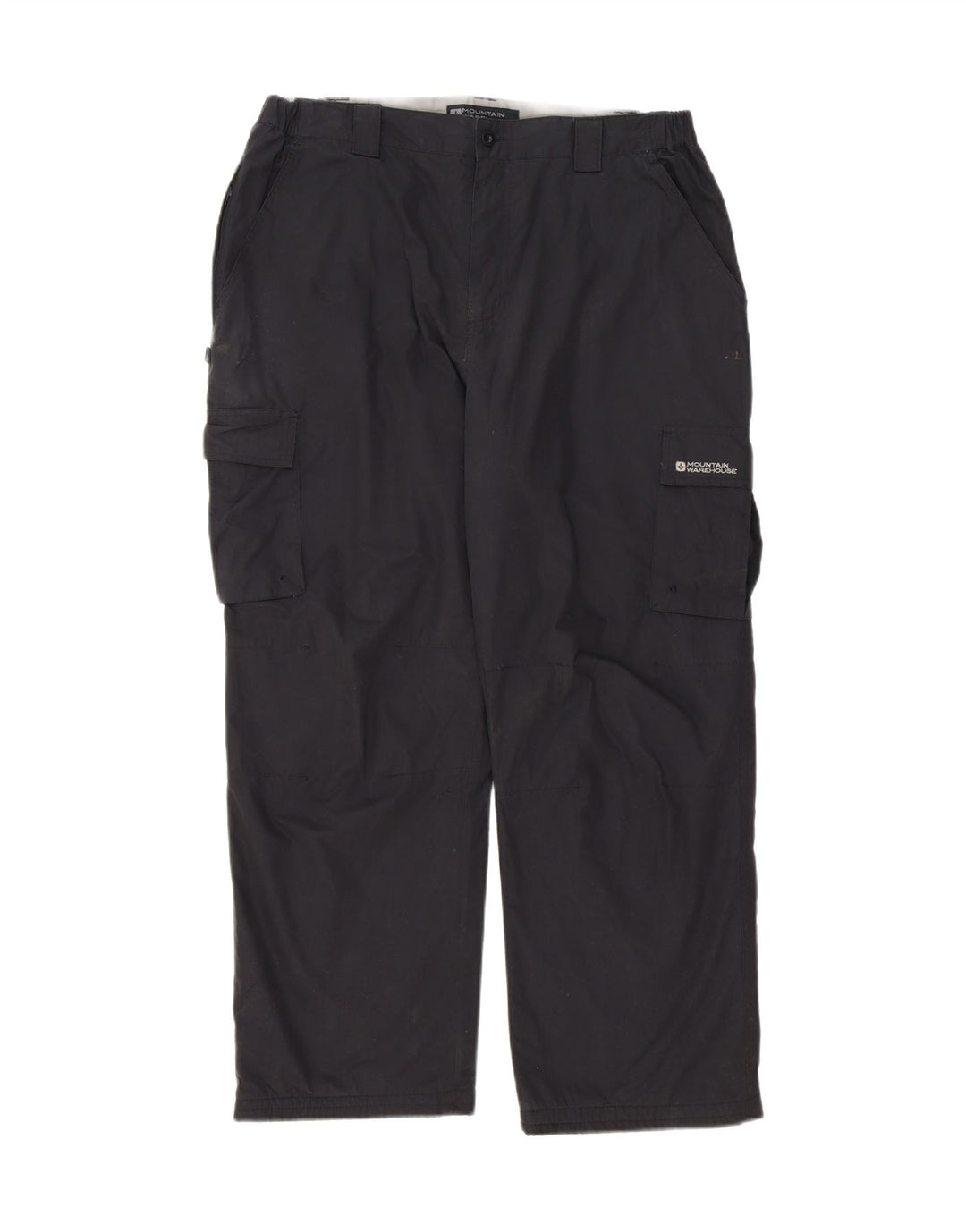 MOUNTAIN WAREHOUSE Womens Straight Cargo Trousers W36 L28 Black Polyester Vintage Mountain Warehouse and Second-Hand Mountain Warehouse from Messina Hembry 
