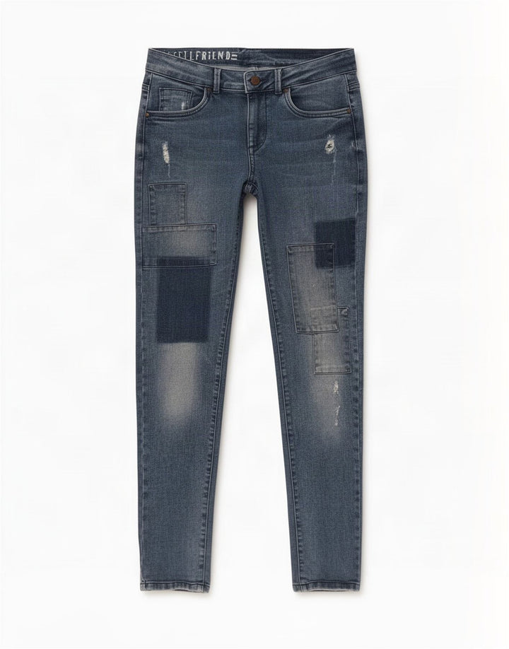 Marks & Spencer Damekæreste Slim Jeans UK 10 Small W30 L31 Blue