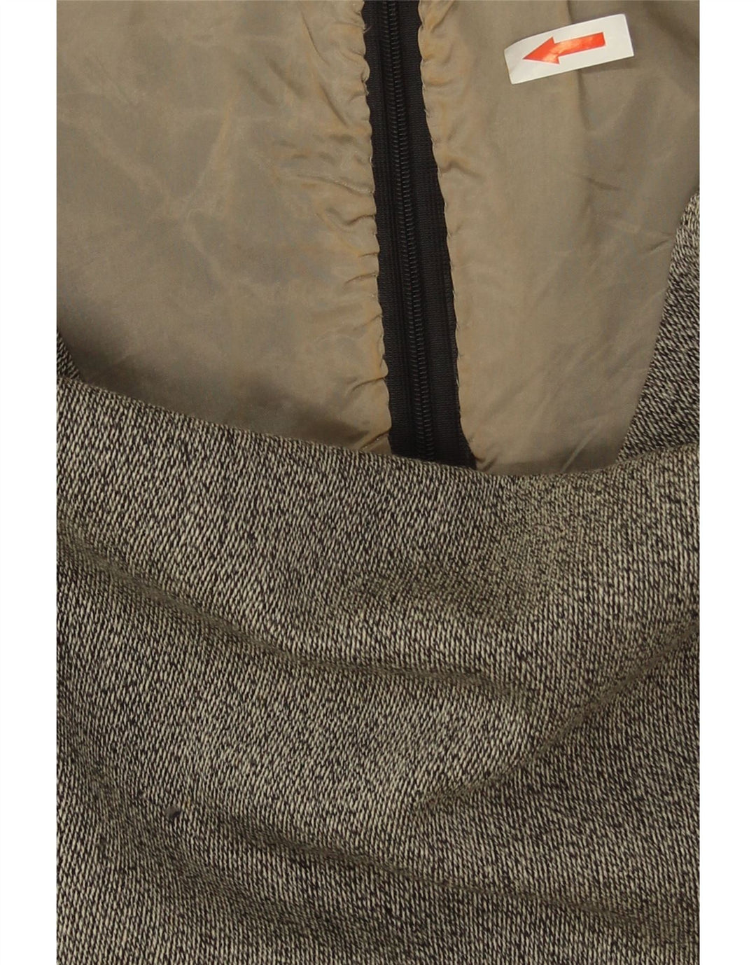 Vintage Kvinders Ærmeløs Skede Kjole UK 12 Medium Grey