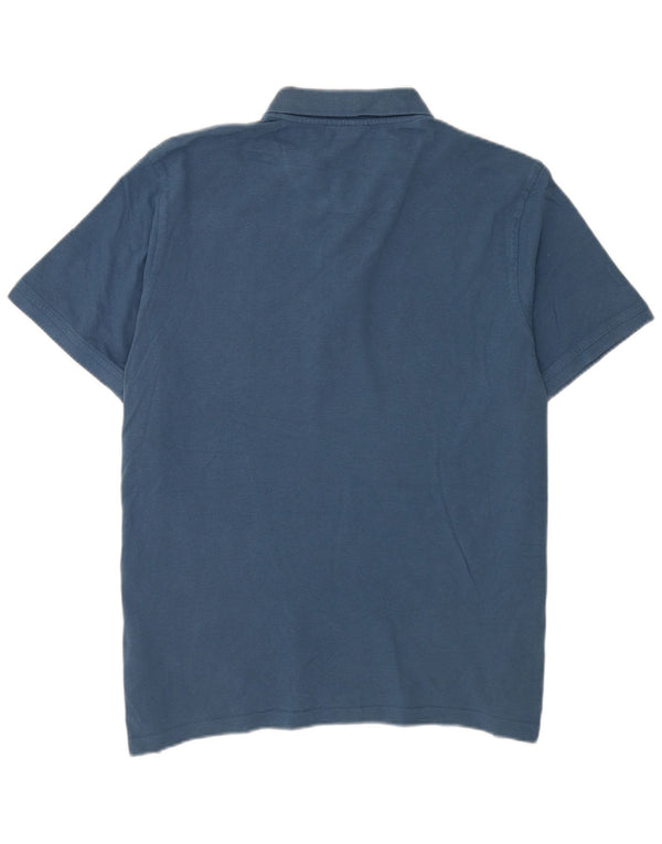 Pierre Cardin Herre Kortærmet Polo Shirt 2XL Blå Bomuld