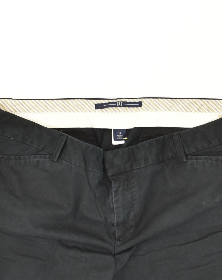 GAP Womens Casual Shorts US 14 XL W37 Black Cotton | Vintage Gap | Thrift | Second-Hand Gap | Used Clothing | Messina Hembry 