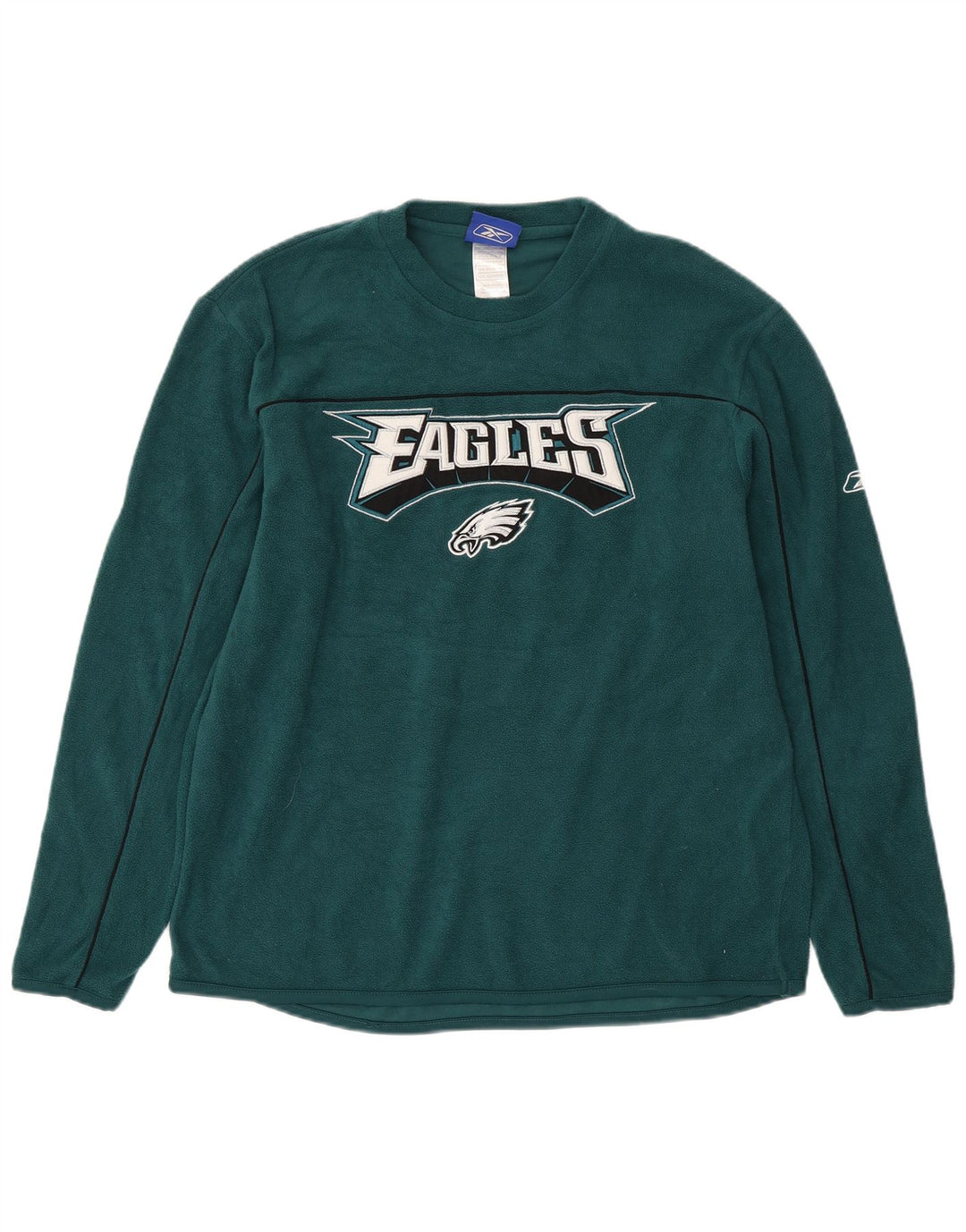 REEBOK Herre Philadelphia Eagles Grafisk Fleece Jumper Lille Grøn