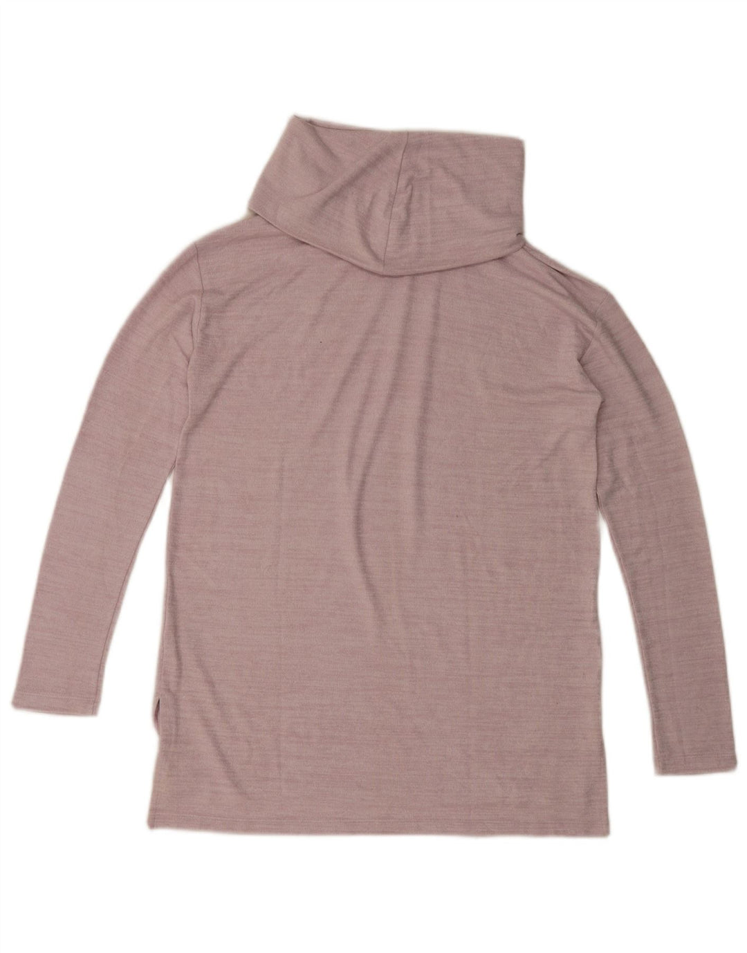 Gap Womens Oversized Top Langærmet UK 10 Small Pink Flecked Polyester