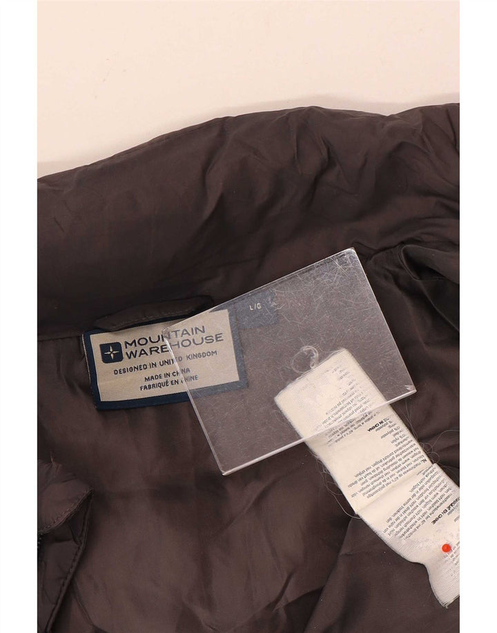 Mountain Warehouse Herre polstret jakke UK 40 Large Black Colourblock Nylon