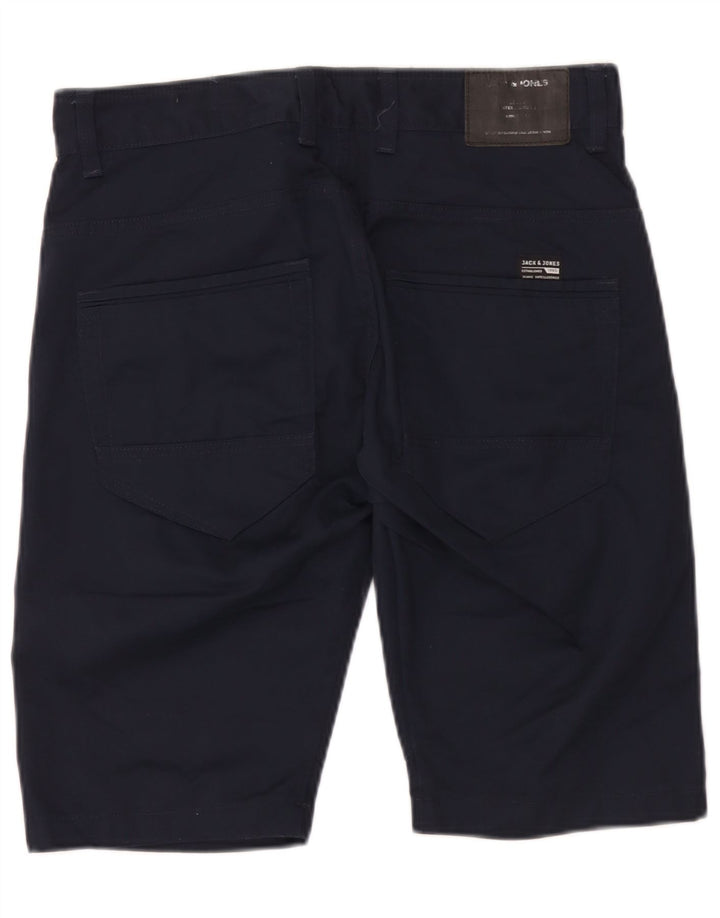 Jack & Jones Herre Casual Shorts Medium W32 Navy Blue Polyester