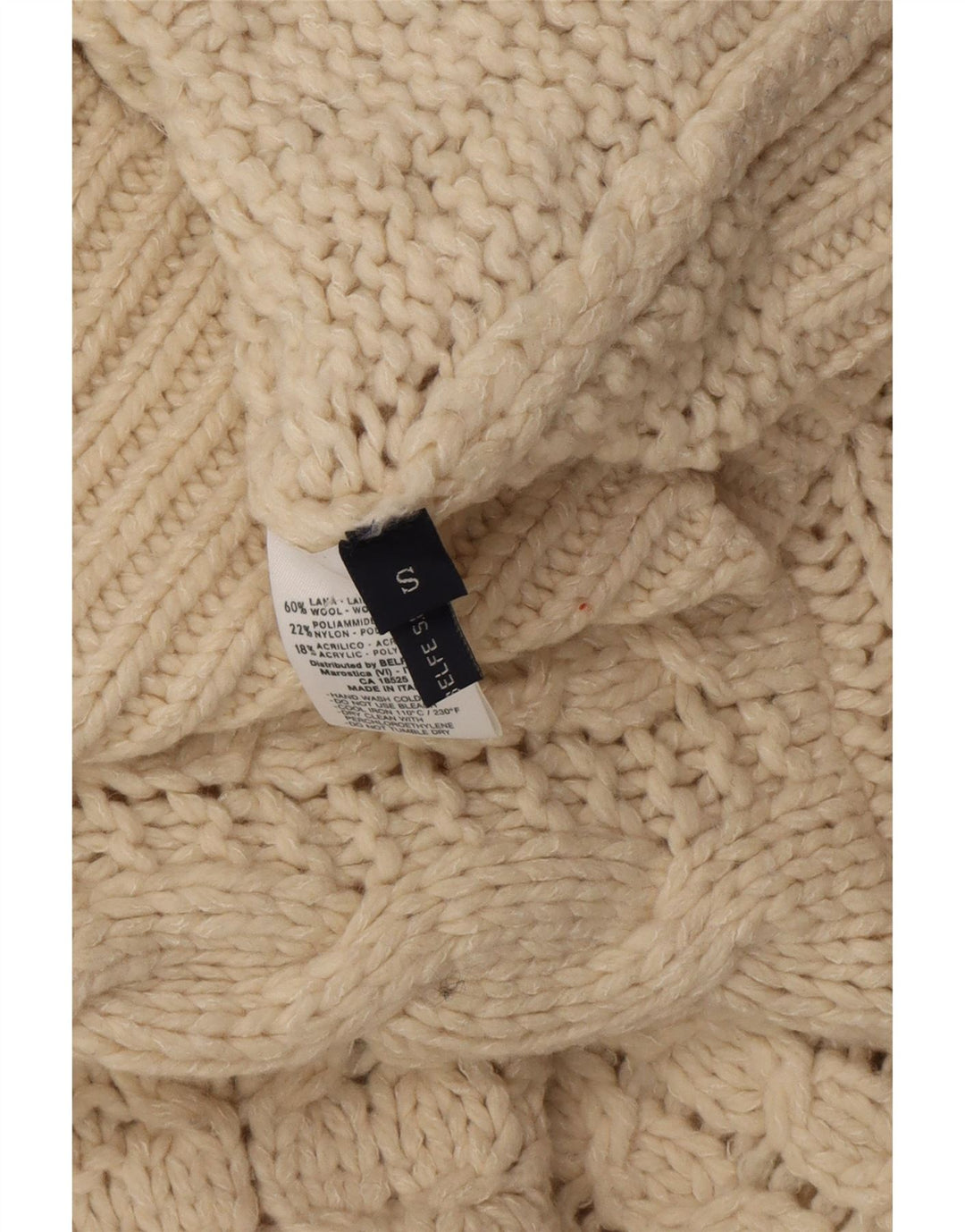 Postkort Herre cardigan sweater med fuld lynlås, lille råhvid uld