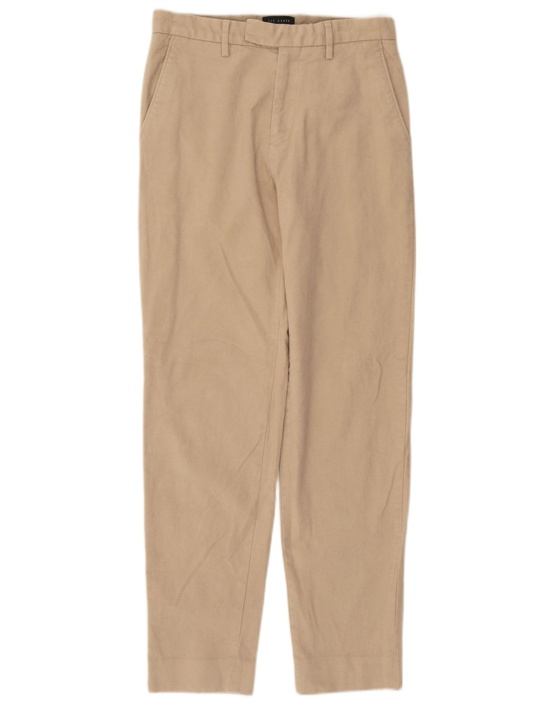Ted Baker bukser med lige jakkesæt til kvinder W28 L29 Beige bomuld