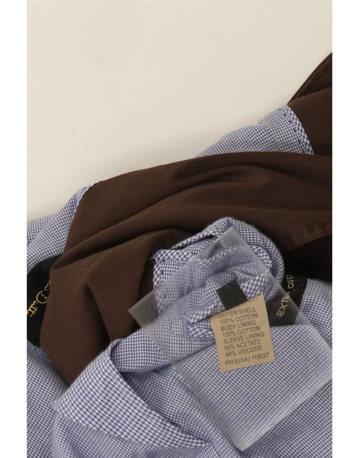 Massimo Dutti Herre 2-knaps blazerjakke EU 54 XL Brun Bomuld