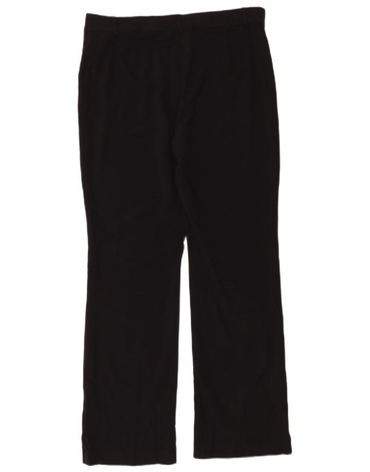 Marks & Spencer Dame Bootcut Suit Bukser UK 14 Large W34 L30 Black