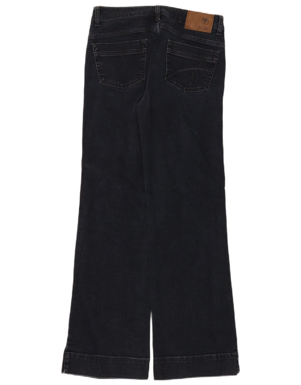 Fat Face Dame Bootcut Jeans UK 10 Small W30 L32 Navy Blue Bomuld