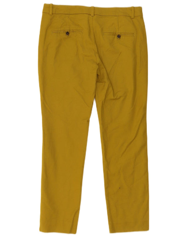 Zara Dame Skinny Chino Bukser EU 36 XS W30 L25 Gul