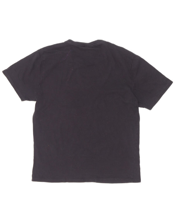 Champion Dame T-Shirt Top UK 16 Large Navy Blue