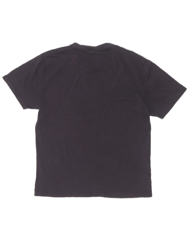 Champion Dame T-Shirt Top UK 16 Large Navy Blue